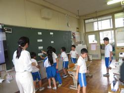 2年生国語の授業の様子