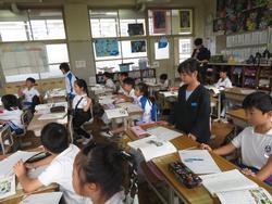 2年生国語の授業の様子