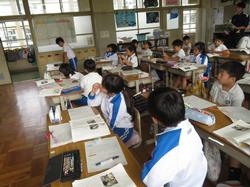 2年生国語の授業の様子