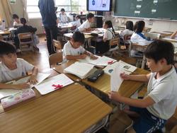 2年生国語の授業の様子