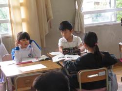 2年生国語の授業の様子
