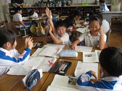 2年生国語の授業の様子