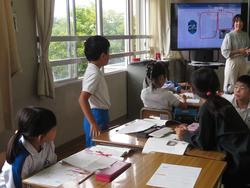 2年生国語の授業の様子