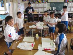 2年生国語の授業の様子