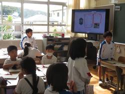 2年生国語の授業の様子