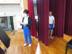 三樹っ子フェスティバル劇の練習