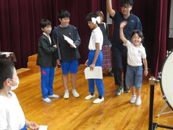 三樹っ子フェスティバル劇の練習