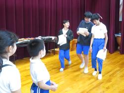 三樹っ子フェスティバル劇の練習