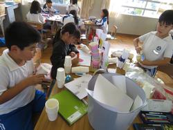 三樹っ子フェスティバルのブース作り