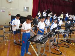 5年生音楽会の練習