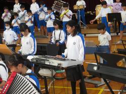 5年生音楽会の練習