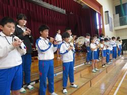 5年生音楽会の練習