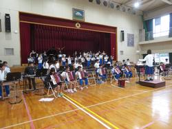 4年生音楽会の練習