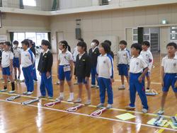 3年生音楽会の練習
