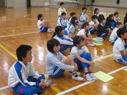 3年生音楽会の練習