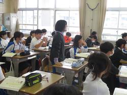 6年生国語の授業