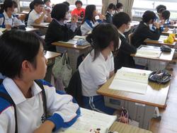6年生国語の授業