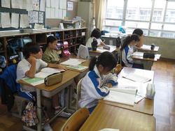 4年生道徳の授業