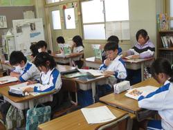 4年生道徳の授業