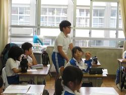 4年生道徳の授業