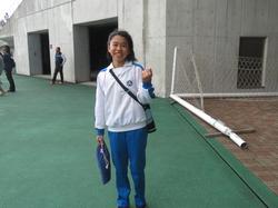 北播地区小学校陸上競技記録会の様子