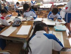 2年生国語の授業