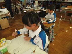 2年生国語の授業