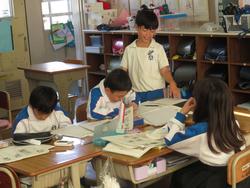 2年生国語の授業