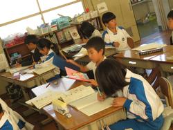2年生国語の授業