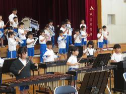 1年生音楽会の練習