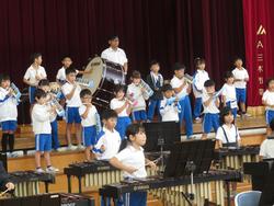 1年生音楽会の練習