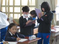 5年生外国語の授業