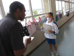 5年生外国語の授業