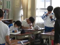 5年生外国語の授業