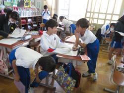 5年生外国語の授業