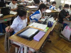 4年生社会の授業