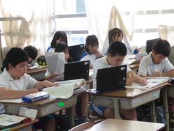 4年生社会の授業