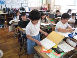 4年生社会の授業