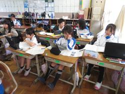4年生社会の授業