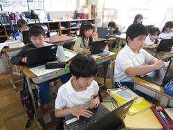 4年生社会の授業