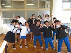 全校朝会の様子