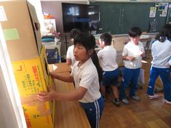 2年生三樹っ子フェスティバルのブース交流