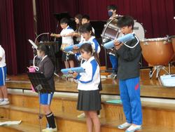 6年生音楽会の練習