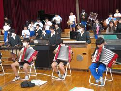6年生音楽会の練習