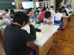 5年生理科の授業