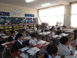 1年生算数の授業