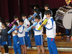 5年生音楽会の練習