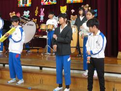 5年生音楽会の練習