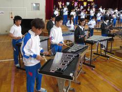 5年生音楽会の練習