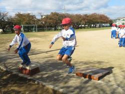 3年生体育の授業